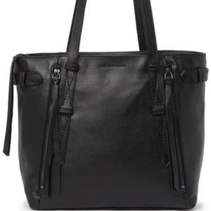 Aimee Kestenberg Black Leather Tote
